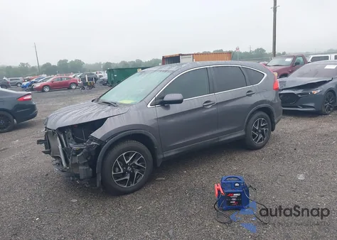 2016 Honda Cr-V Ex из США, поврежденный, VIN 2HKRM4H59GH618823